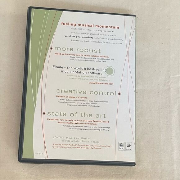 FINALE 2007 - World’s best-selling music notation software - Picture 4 of 4